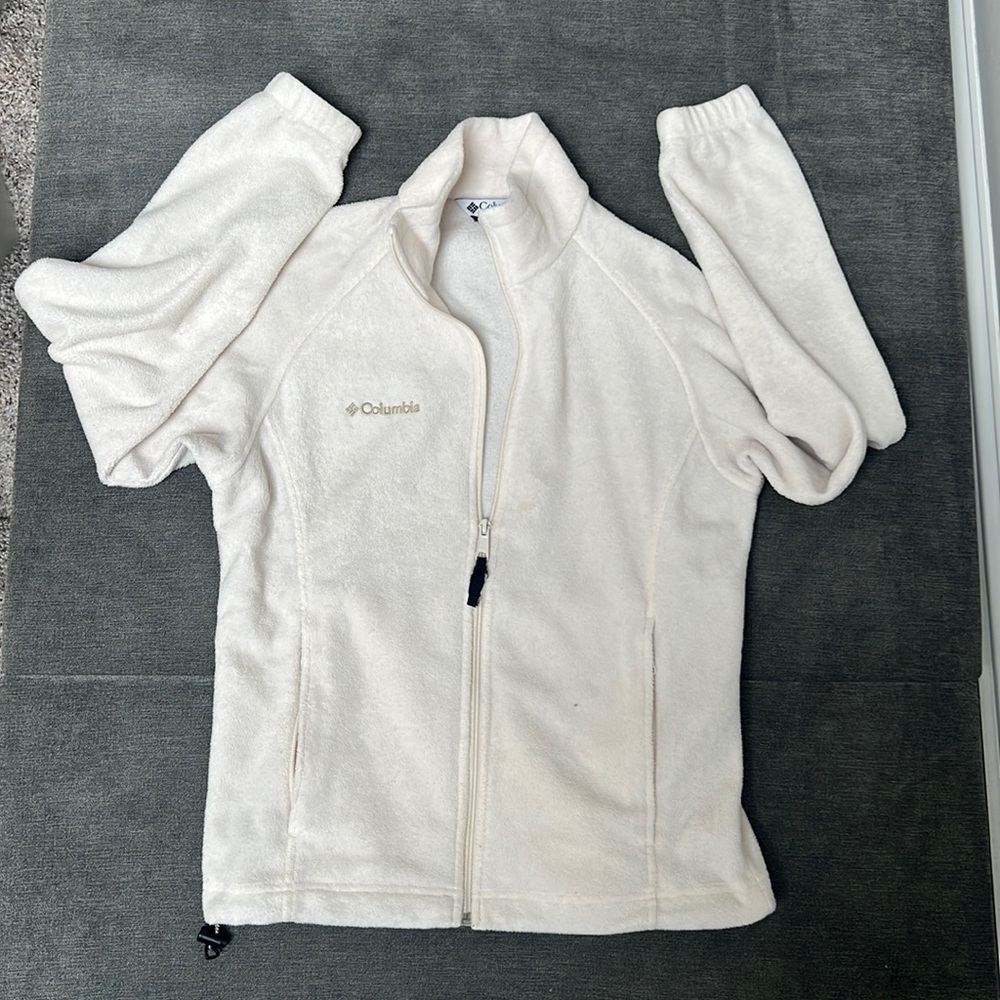 Cream Columbia Fleece